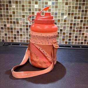 Coral Water Bottle with Strap